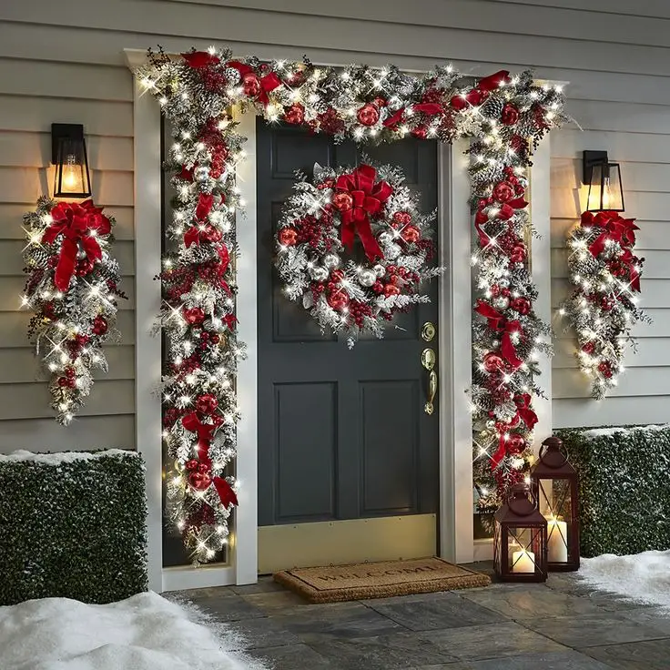 Transform Your Home with Red, White, and Green Christmas Lights Outside: 2023 Festive Brilliance