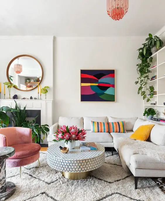 Bright Living Room Designs 2024: Expert Tips for Cozy Modern Spaces | Interior Design Ideas with Vibrant Colors