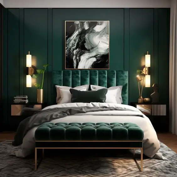 Transform Your Space Green Bedroom Designs 2024 Sage Mint Luxury   1.1 40 