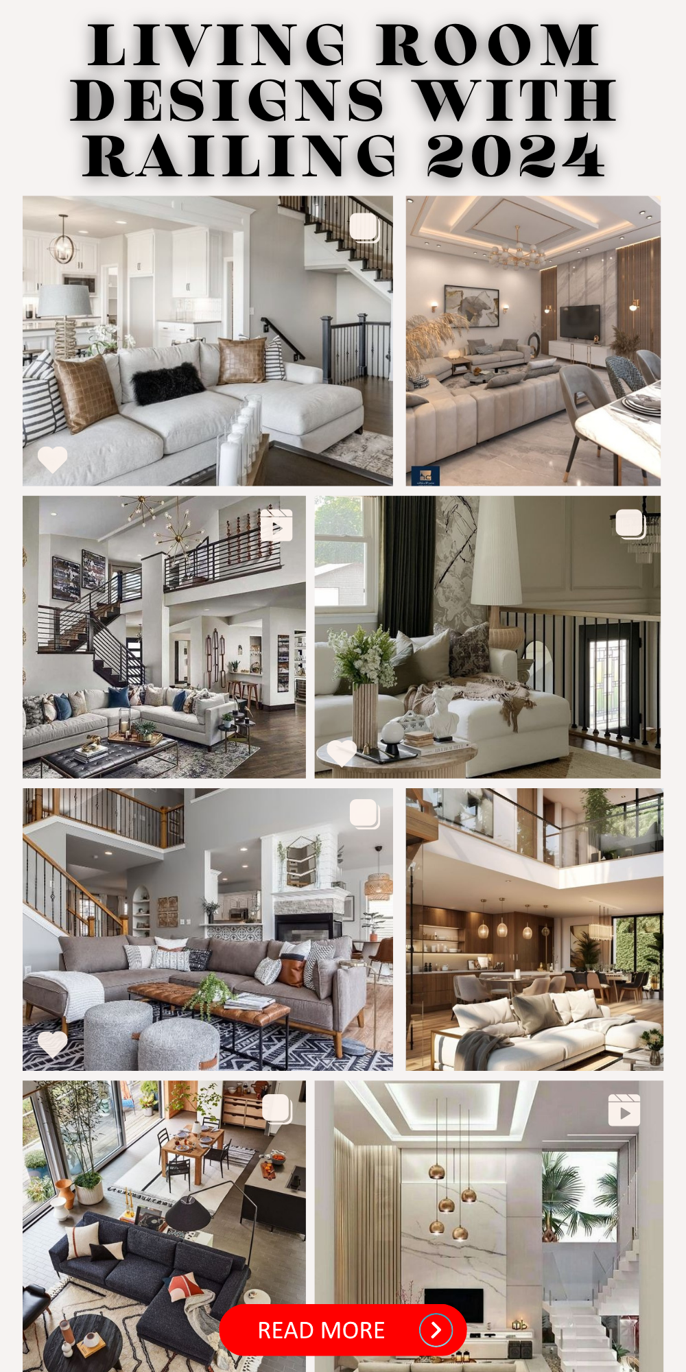 Transform Your Space: Trendy Living Room Designs with Railing 2024 for Cozy Luxury, Modern Elegance, and Interior Harmony