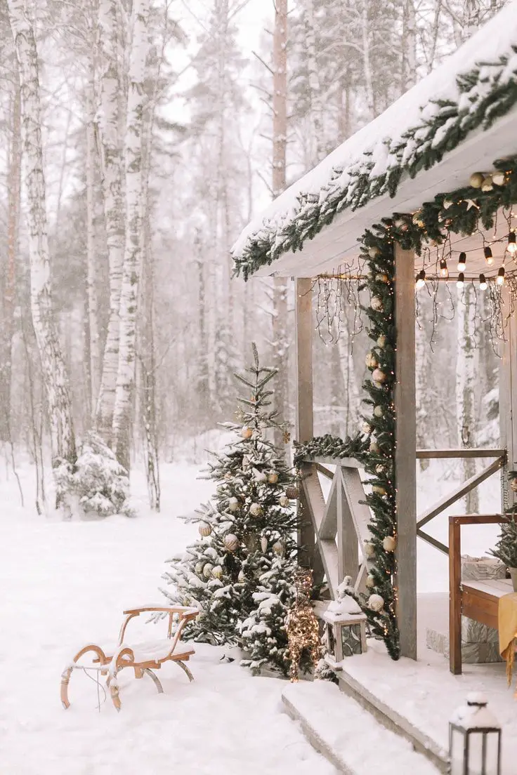 Transform Your Outdoor Space: Christmas Decor Ideas 2023 | Lights, Trees, and Elegance Await!