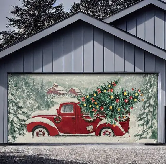 Transform Your Space with Christmas Lights Garage 2023 Door Decor