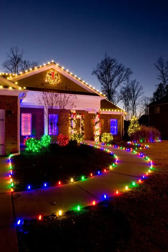 Enchant Your Home: Christmas Lights Outside 2023 | Ideas, Colors, and Tips for a Festive Wonderland