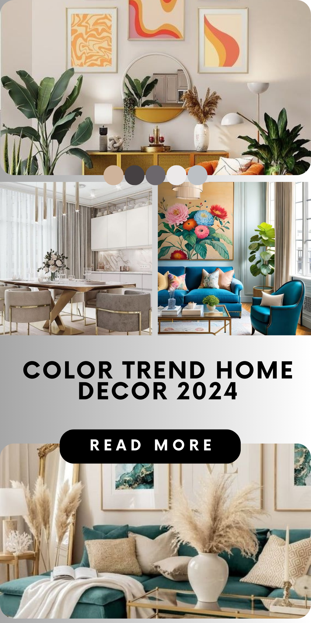 Unveiling Color Trends Home Decor 2024 with a Dash of French Christmas