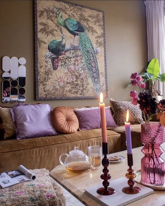 Boho Chic Magic Unveiled: Living Room Designs 2024 - Modern, Vintage, and More