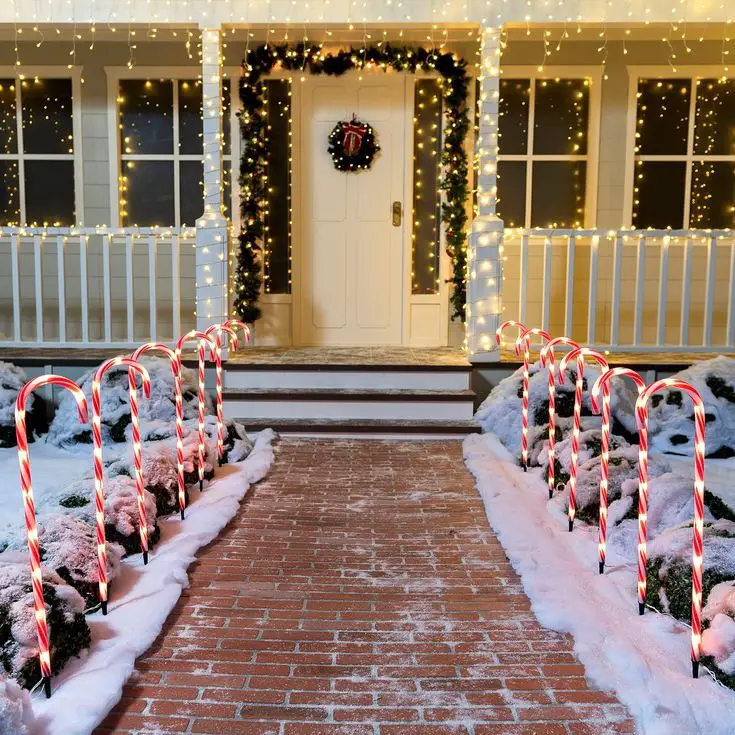 Transform Your Home with Red, White, and Green Christmas Lights Outside: 2023 Festive Brilliance