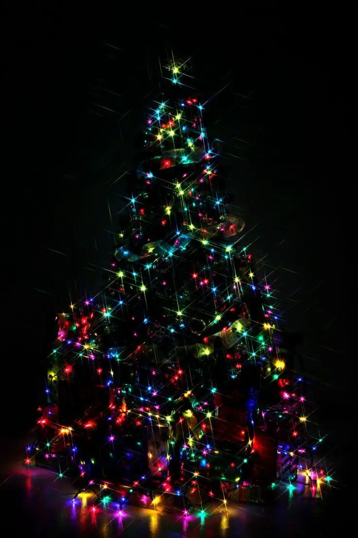 Unveiling 2023's Colorful Christmas Lights Tree Ideas: A Festive Fusion of Style and Joy