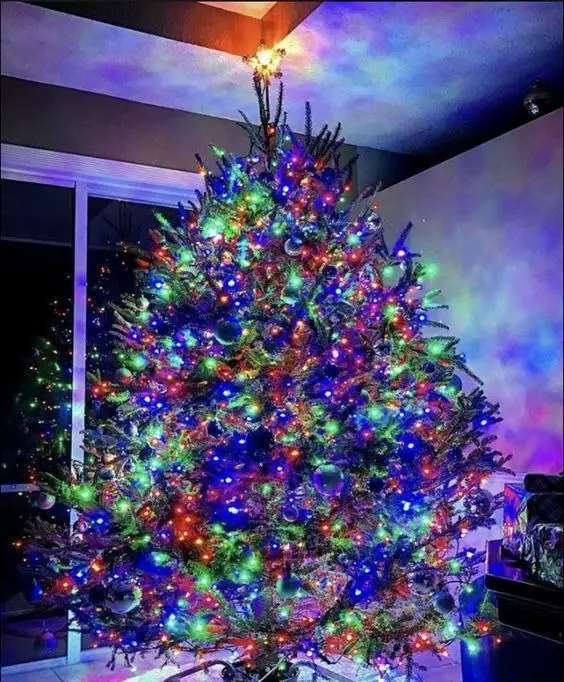 Unveiling 2023's Colorful Christmas Lights Tree Ideas: A Festive Fusion of Style and Joy