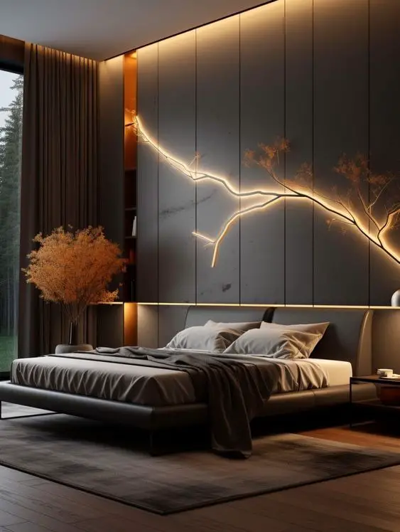 Embrace Timeless Elegance: Dark Bedroom Designs 2024 | Luxury, Minimal, Romantic - Your Gateway to Sophisticated Living