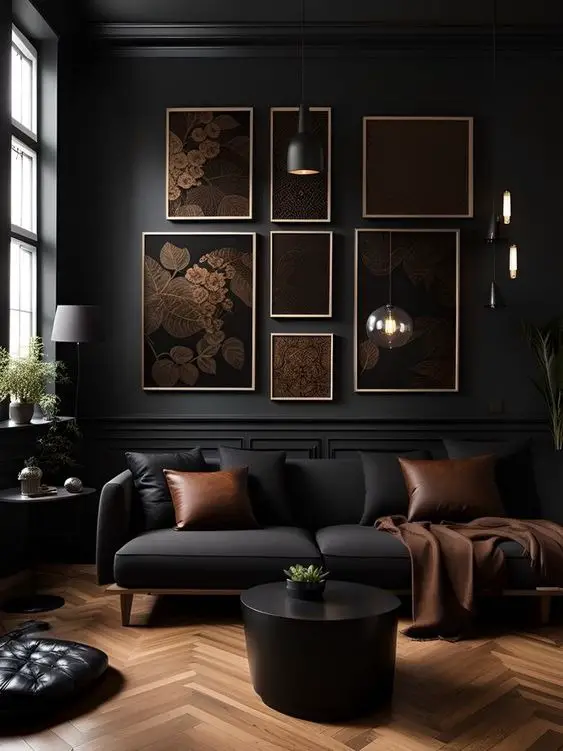 Discover Timeless Luxury In Dark Living Room Designs 2024 Modern   22 12 