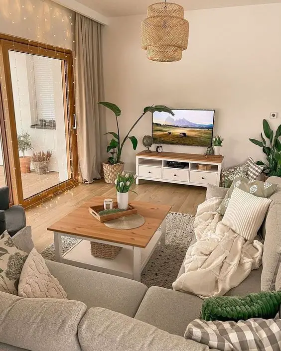Explore Trendsetting Living Room Designs with Balconies in 2024 | Elevate Your Space with Modern Aesthetics and Indian Flair