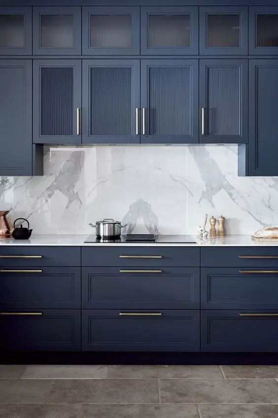 Unveiling Blue Kitchen Designs 2024: Modern Marvels, Greek Elegance, and Timeless Hues for Your Culinary Haven