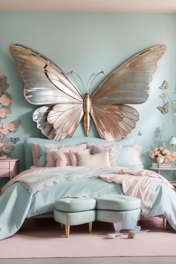 Elevate Your Space with 2024 Pastel Bedroom Design | Modern, Pink, and Green Themes for a Stylish Haven