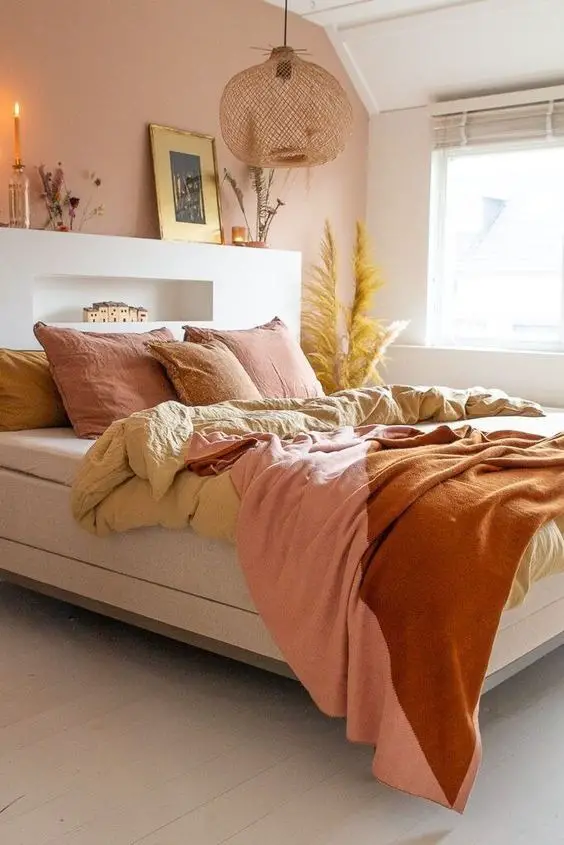 Peach Bedroom Design 2024: Elevate Your Space with Modern Luxury and Timeless Elegance | Expert Tips for a Stylish Sanctuary