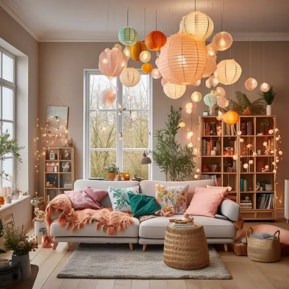 Bright Living Room Designs 2024: Expert Tips for Cozy Modern Spaces | Interior Design Ideas with Vibrant Colors