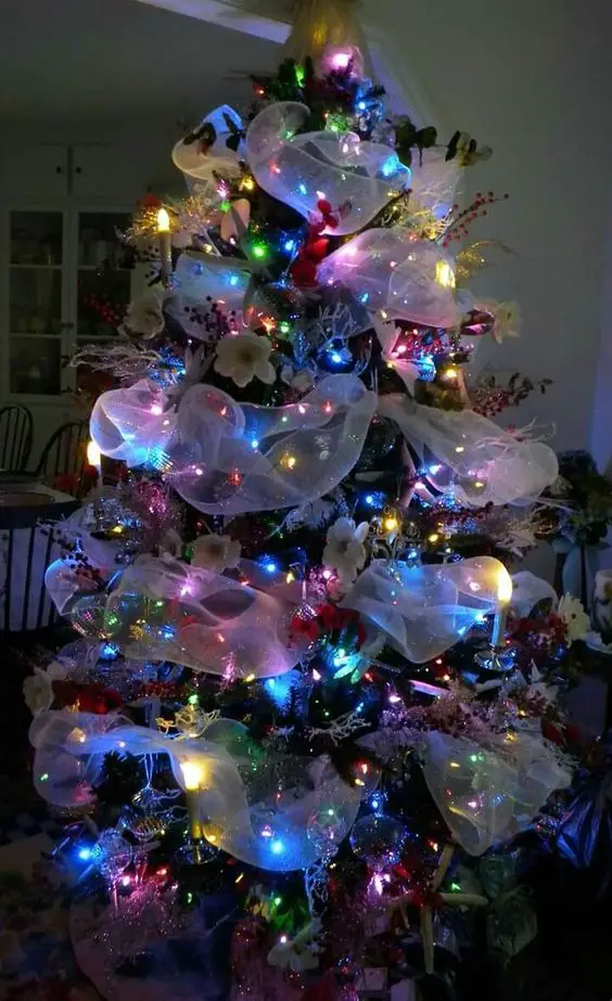 Unveiling 2023's Colorful Christmas Lights Tree Ideas: A Festive Fusion of Style and Joy