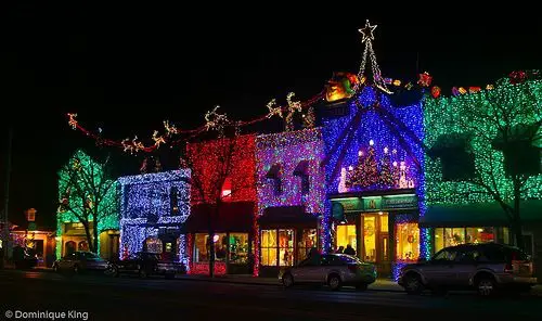 Illuminate Your Holidays: Red and Green Christmas Lights on House 2023 | Festive Design Expertise for a Magical Home