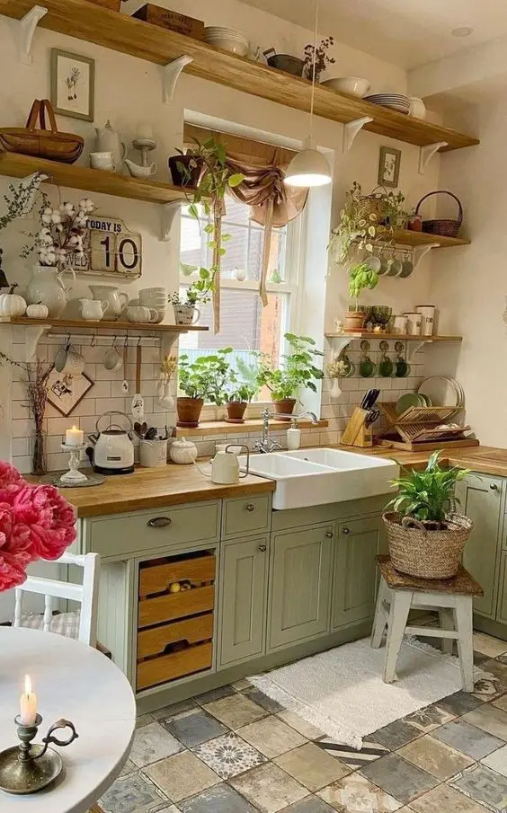 Boho Kitchen Ideas 2024: Elevate Your Space with Bohemian Flair | Modern, Chic, and Small Space Inspiration