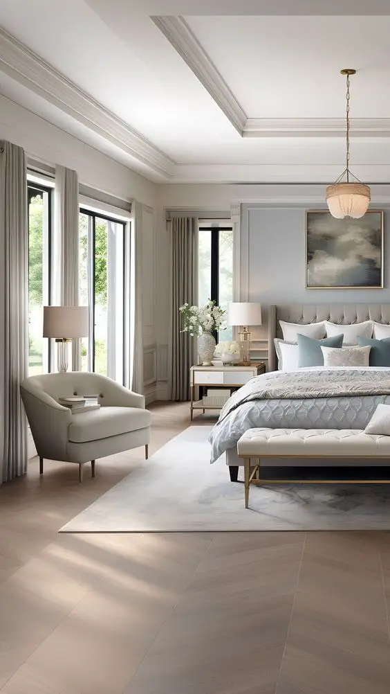 Transform Your Space: Light Bedroom Designs 2024 | Modern, Cozy, and Elegant Interior Trends Unveiled