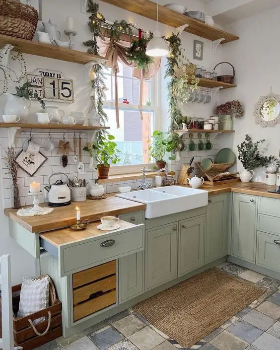 Elevate Your Space with 2024 Cottage Core Kitchen Ideas: Rustic Charm, Farmhouse Elegance, and Bloxburg Magic Unleashed