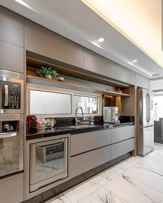 Unlocking Timeless Elegance: Grey Kitchen Designs 2024 | Modern Ideas, Decor, and Luxury Touches