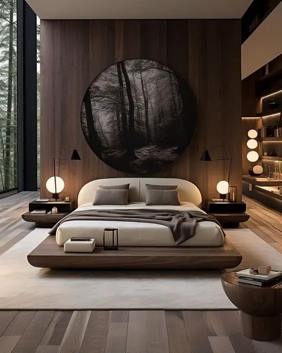 Embrace Timeless Elegance: Dark Bedroom Designs 2024 | Luxury, Minimal, Romantic - Your Gateway to Sophisticated Living