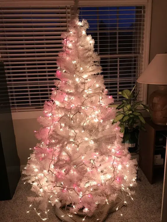 Enchanting White Christmas Light Tree Ideas 2023 | Transform Your Space with Multicolored Magic