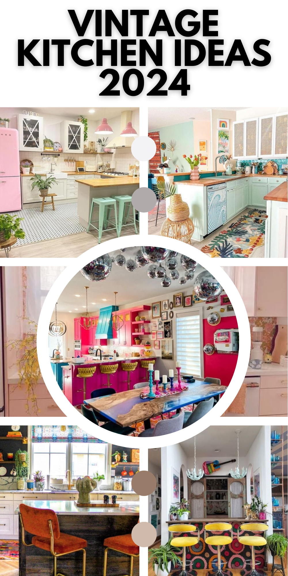 Vintage Kitchen Ideas 2024: Embrace Farmhouse, 1950s Charm, and Retro Fusion for Timeless Elegance in Your Modern American Home