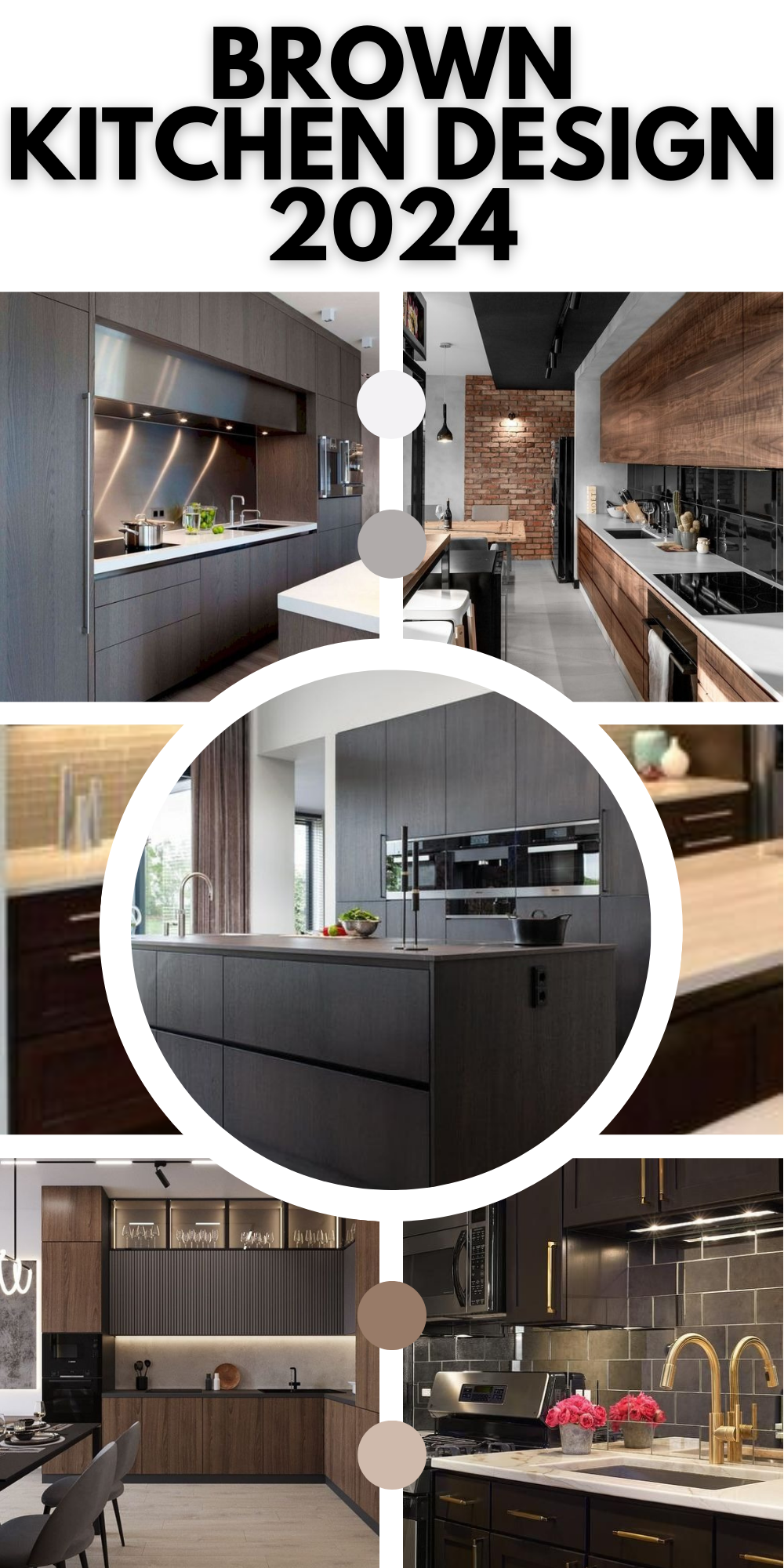 Unlock Timeless Elegance: Brown Kitchen Design Ideas 2024 for Modern ...