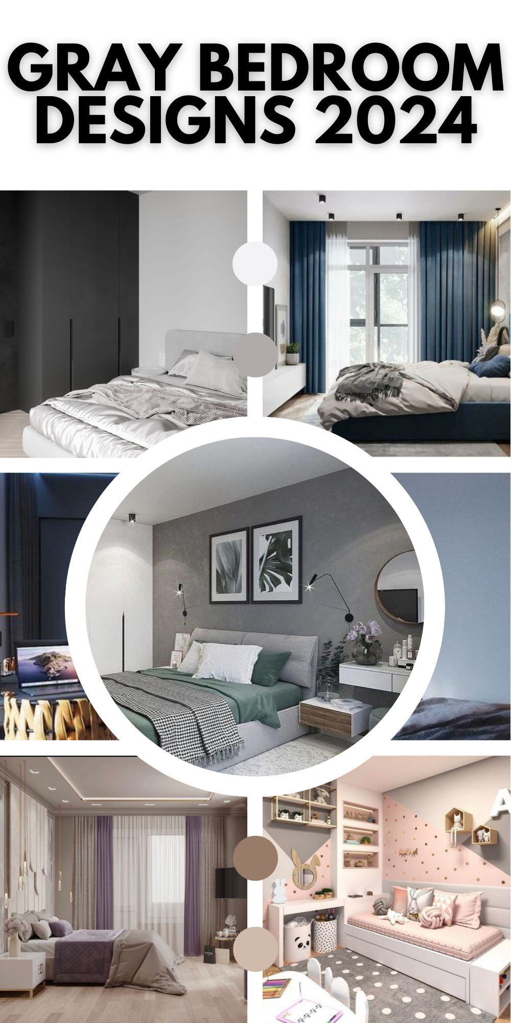 Mastering Elegance: Gray Bedroom Designs 2024 | Transform Your Space with Gray and White, Accent Walls, and Girl Bedroom Designs