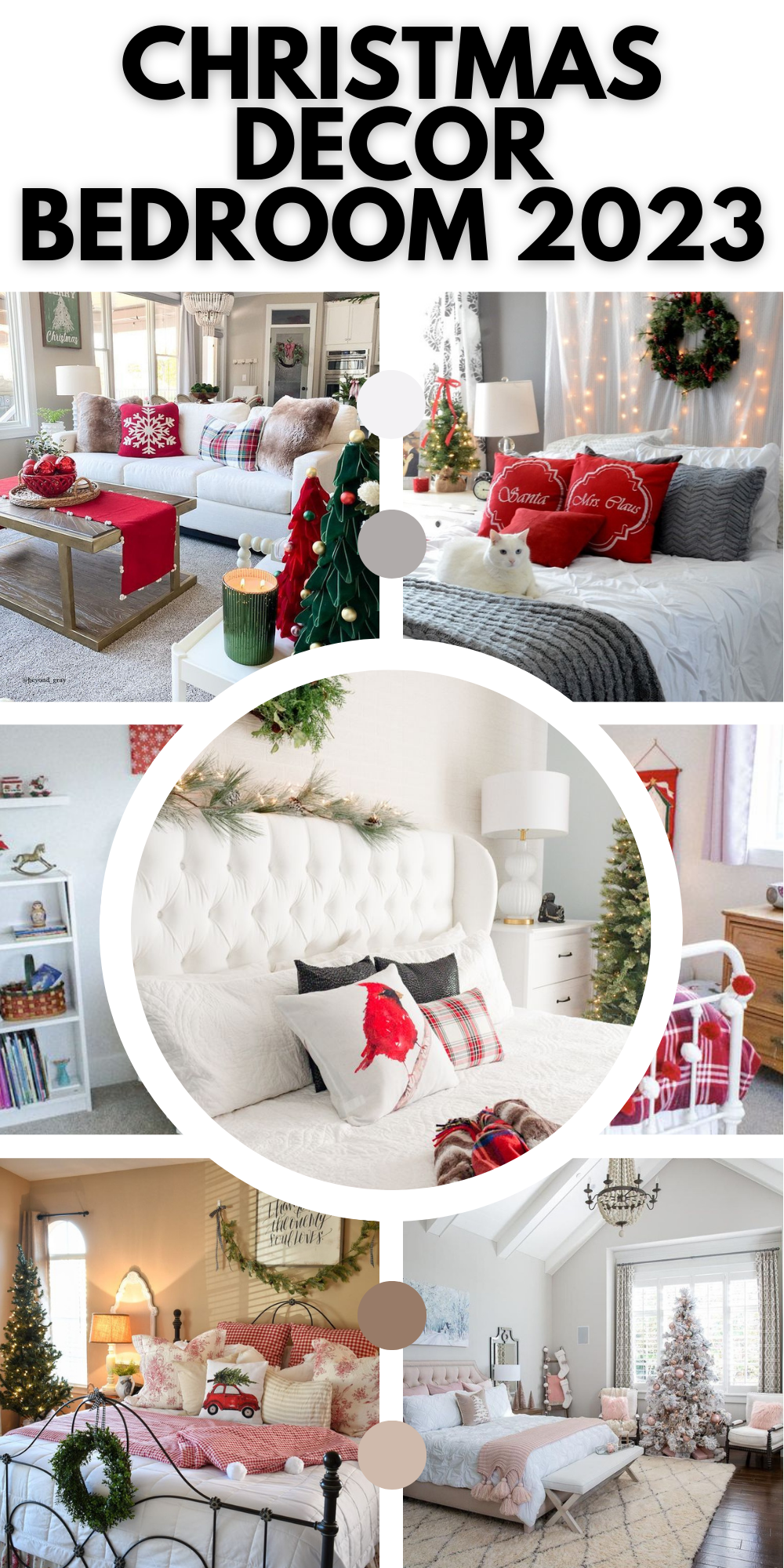 Transform Your Space with 2023 Christmas Decor Ideas for a Cozy, Aesthetic Bedroom | Pink, Green, and More