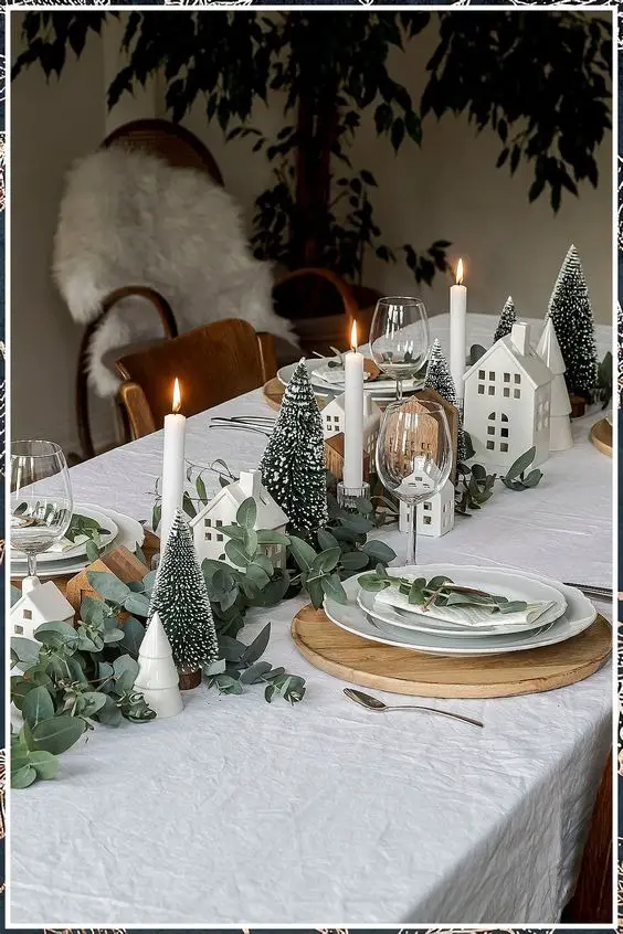 Winter Home Decor 2023-2024: Transform Your Dining Room with Farmhouse Elegance and Creative Table Ideas