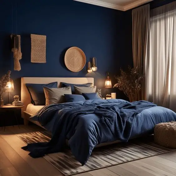 Unlock Timeless Elegance: Blue Bedroom Design 2024 | Expert Insights ...