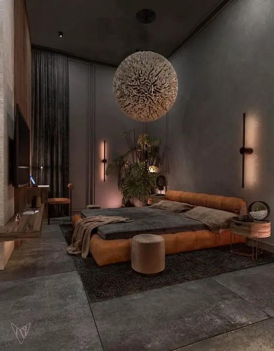 Embrace Timeless Elegance: Dark Bedroom Designs 2024 | Luxury, Minimal, Romantic - Your Gateway to Sophisticated Living