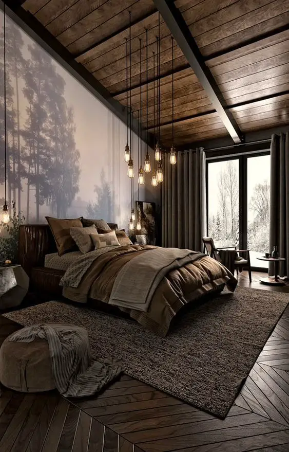 Elevate Your Space: Brown Bedroom Designs 2024 - Modern Ideas, Aesthetic Fusion, and Timeless Elegance