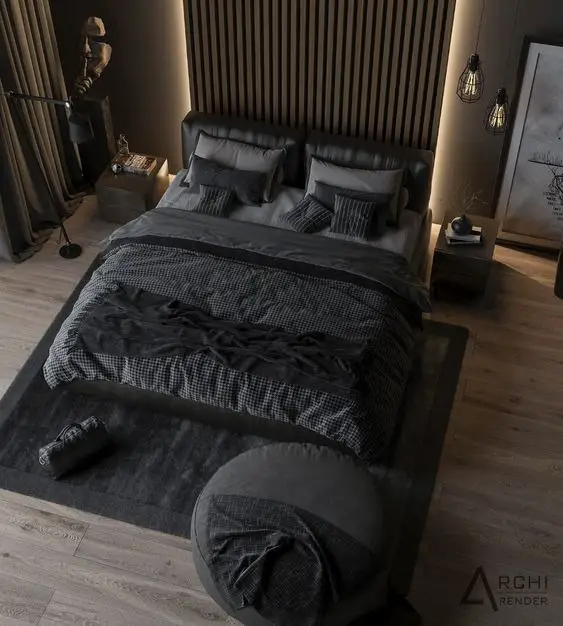 Embrace Timeless Elegance: Dark Bedroom Designs 2024 | Luxury, Minimal, Romantic - Your Gateway to Sophisticated Living