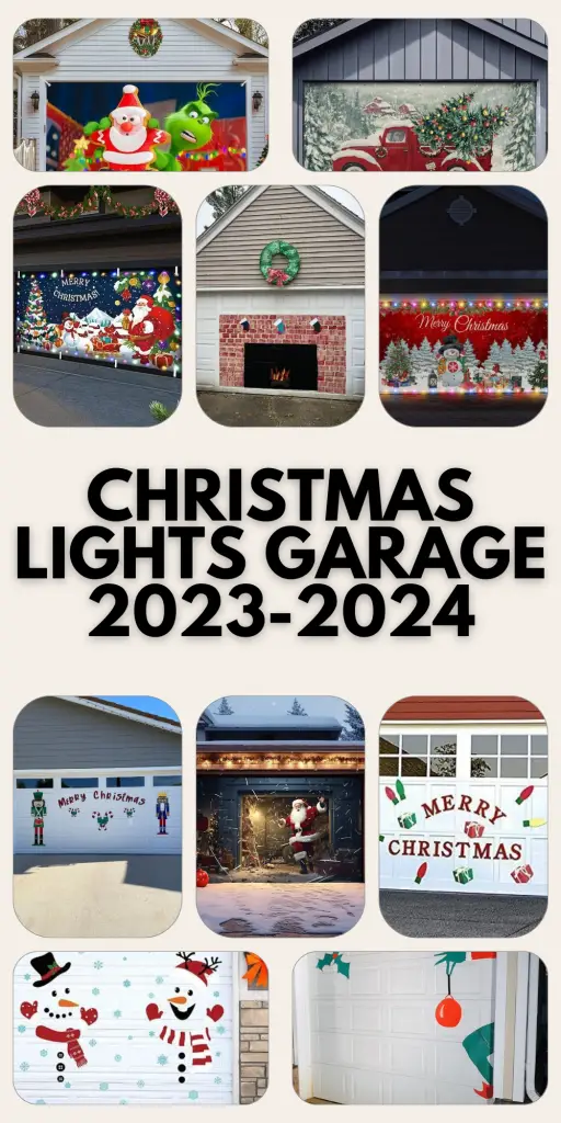 Transform Your Space with Christmas Lights Garage 2023 Door Decor