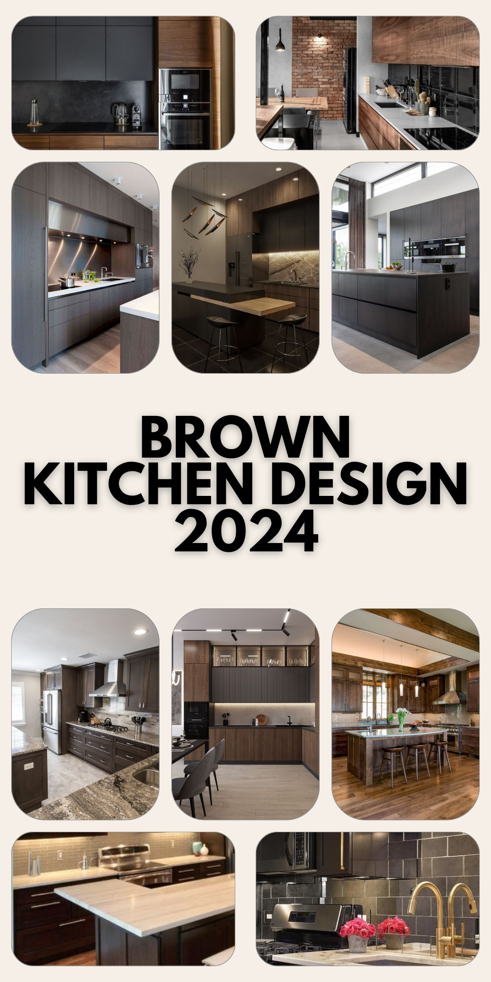 Unlock Timeless Elegance Brown Kitchen Design Ideas 2024 For Modern   5 65 