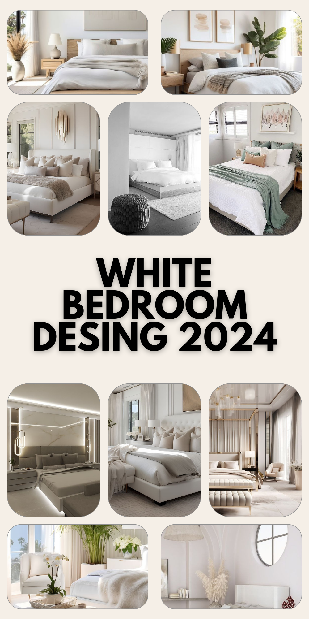 Timeless Elegance White Bedroom Design 2024 Ideas, Furniture, Decor