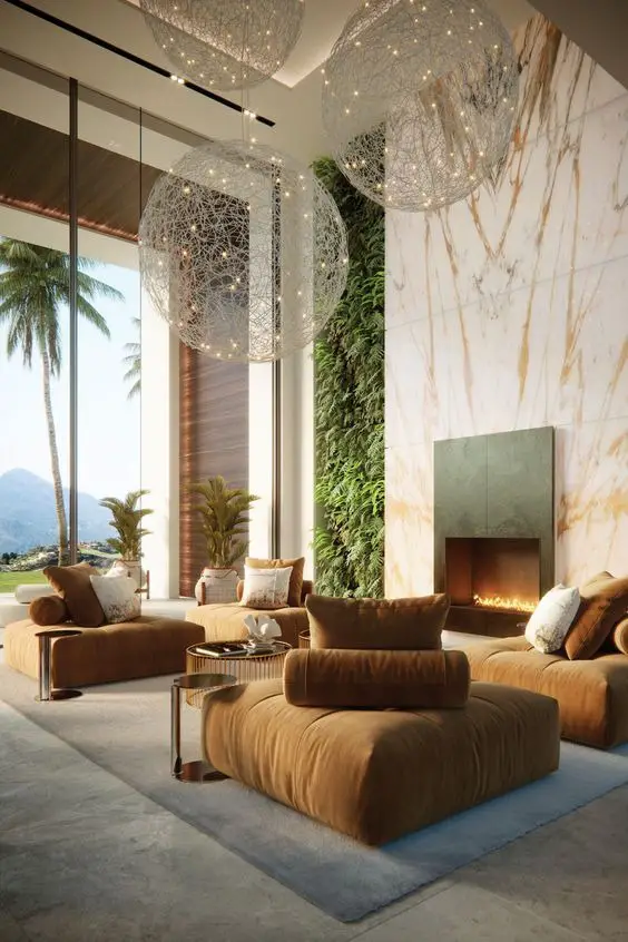 Discover 2024's Trendsetting Living Room Wall Designs: Modern Luxury, Bohemian Flair, and Indian Elegance Unveiled