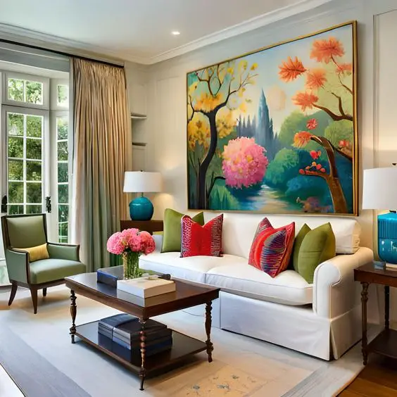 Bright Living Room Designs 2024: Expert Tips for Cozy Modern Spaces | Interior Design Ideas with Vibrant Colors