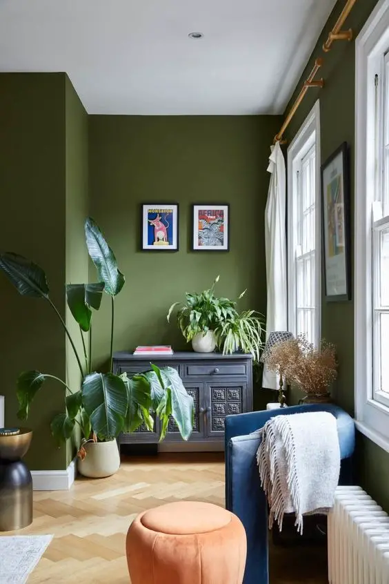 Revitalize Your Space: Modern Green Living Room Designs 2024 – Expert ...