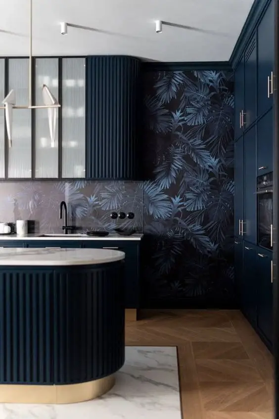 Unveiling Blue Kitchen Designs 2024: Modern Marvels, Greek Elegance, and Timeless Hues for Your Culinary Haven