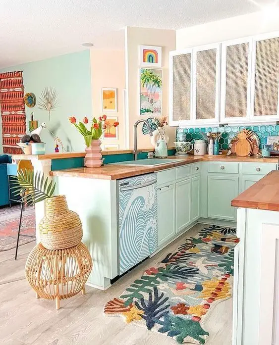 Vintage Kitchen Ideas 2024 Embrace Farmhouse 1950s Charm And Retro   51 7 