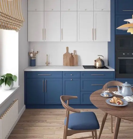 Unveiling Blue Kitchen Designs 2024: Modern Marvels, Greek Elegance, and Timeless Hues for Your Culinary Haven