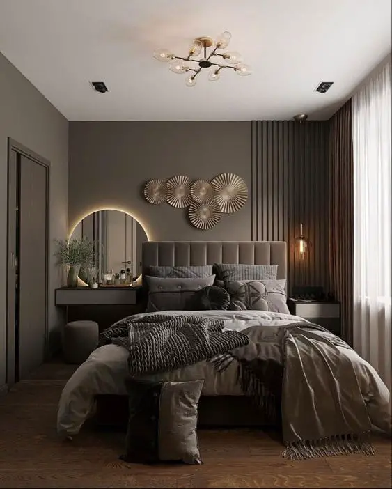 Elevate Your Space: Brown Bedroom Designs 2024 - Modern Ideas, Aesthetic Fusion, and Timeless Elegance
