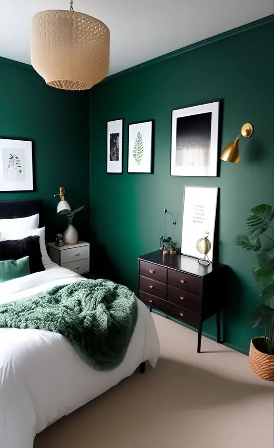 Transform Your Space Green Bedroom Designs 2024 Sage Mint Luxury   52 25 