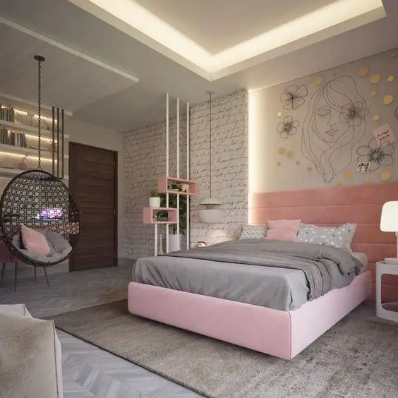 Elevate Your Space with 2024 Pastel Bedroom Design | Modern, Pink, and Green Themes for a Stylish Haven