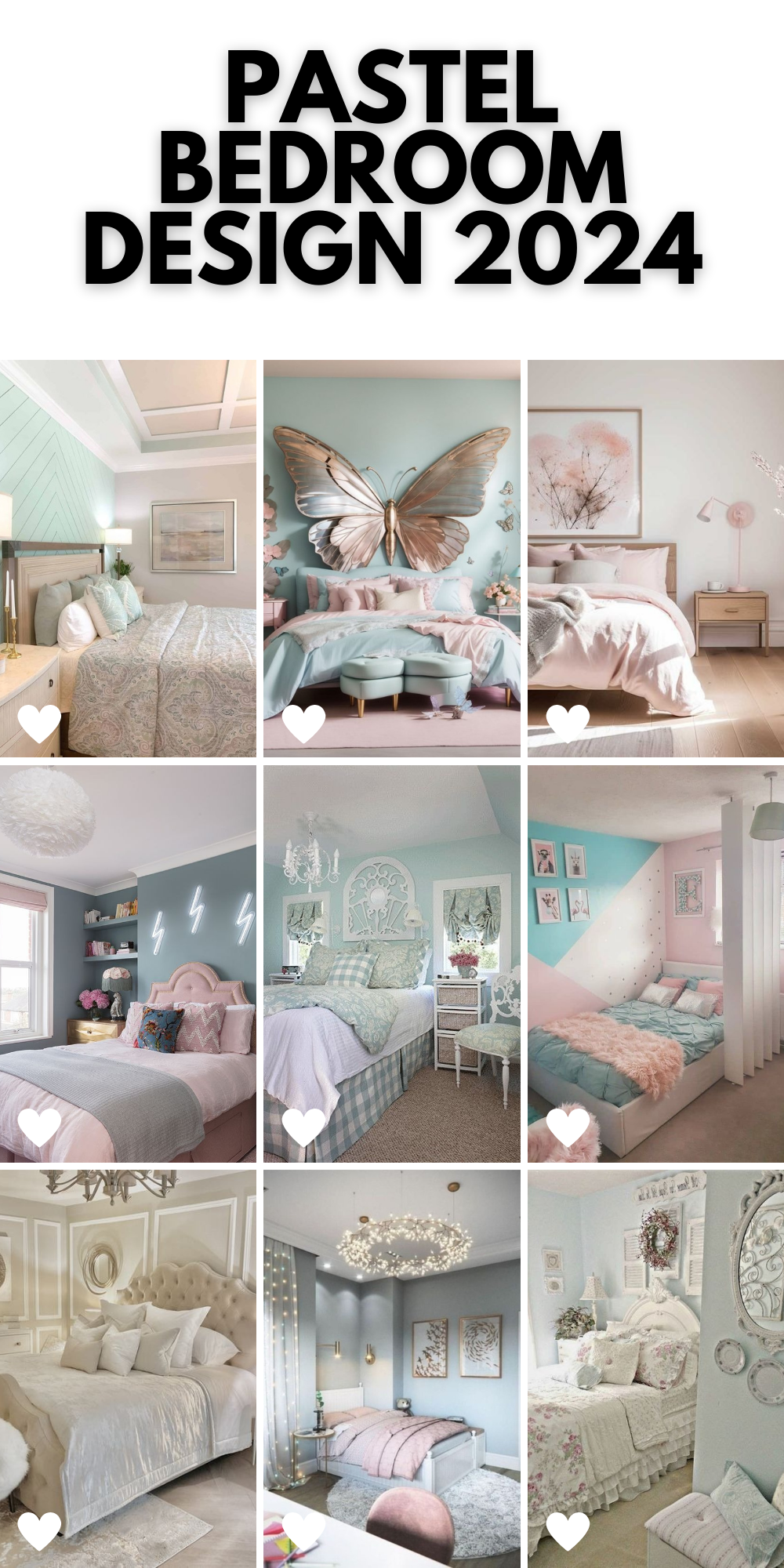Elevate Your Space with 2024 Pastel Bedroom Design | Modern, Pink, and Green Themes for a Stylish Haven