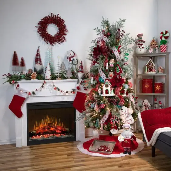 Timeless Elegance: Old Fashion Christmas Decorating Ideas 2023 for Cozy Living Rooms, Kitchens, and Beyond